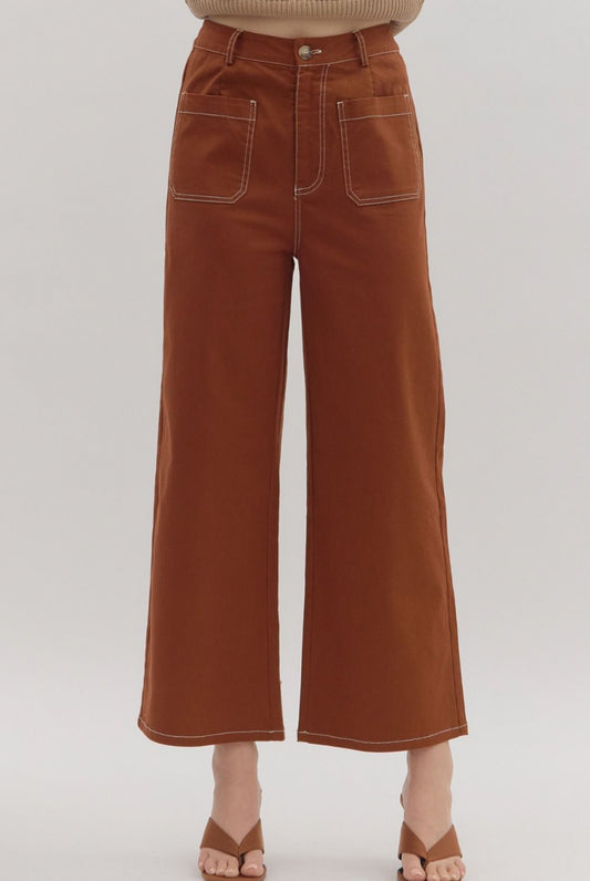 Wide Leg Trousers