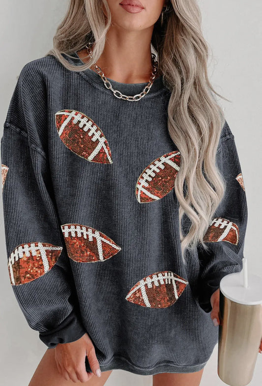 Fancy Football Pullover