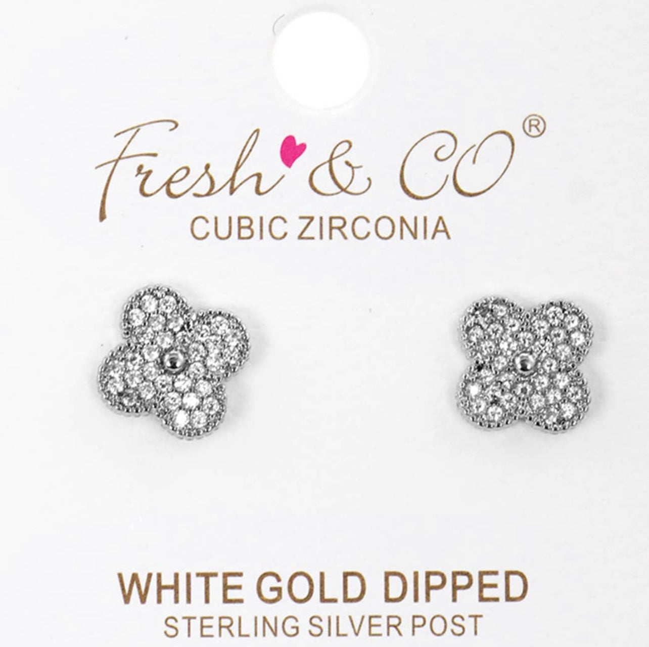 Clover CZ Studs