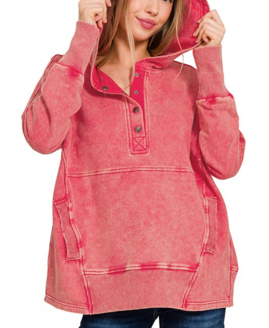 Acid Wash Hoodie