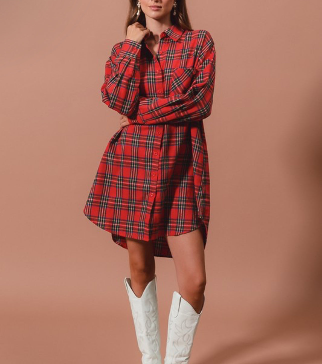 Plaid Dress/Shirt