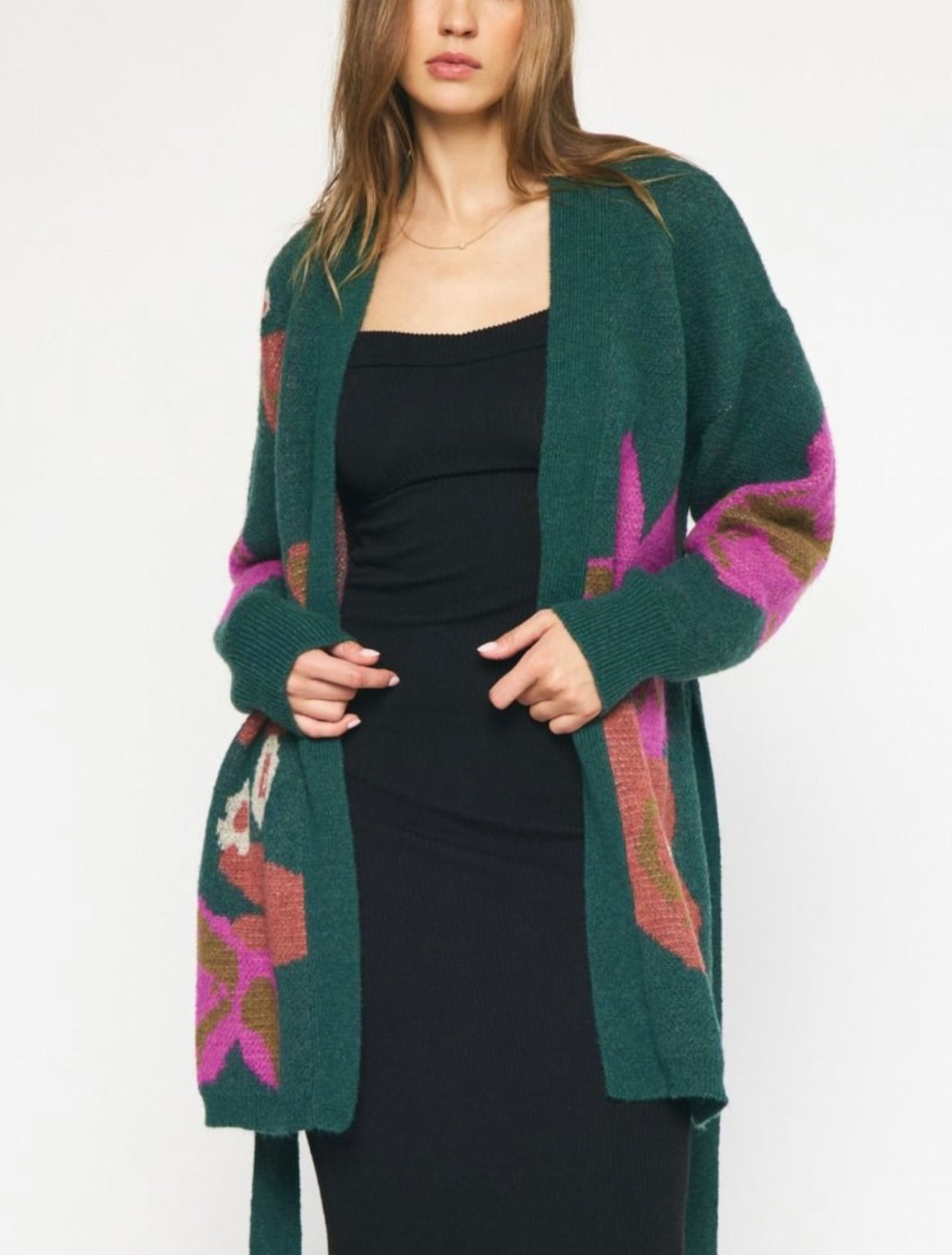 Moira Cardigan- Green