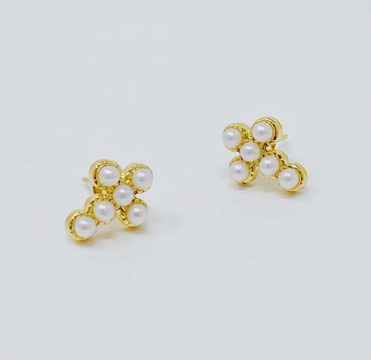 Cross Stud Earring