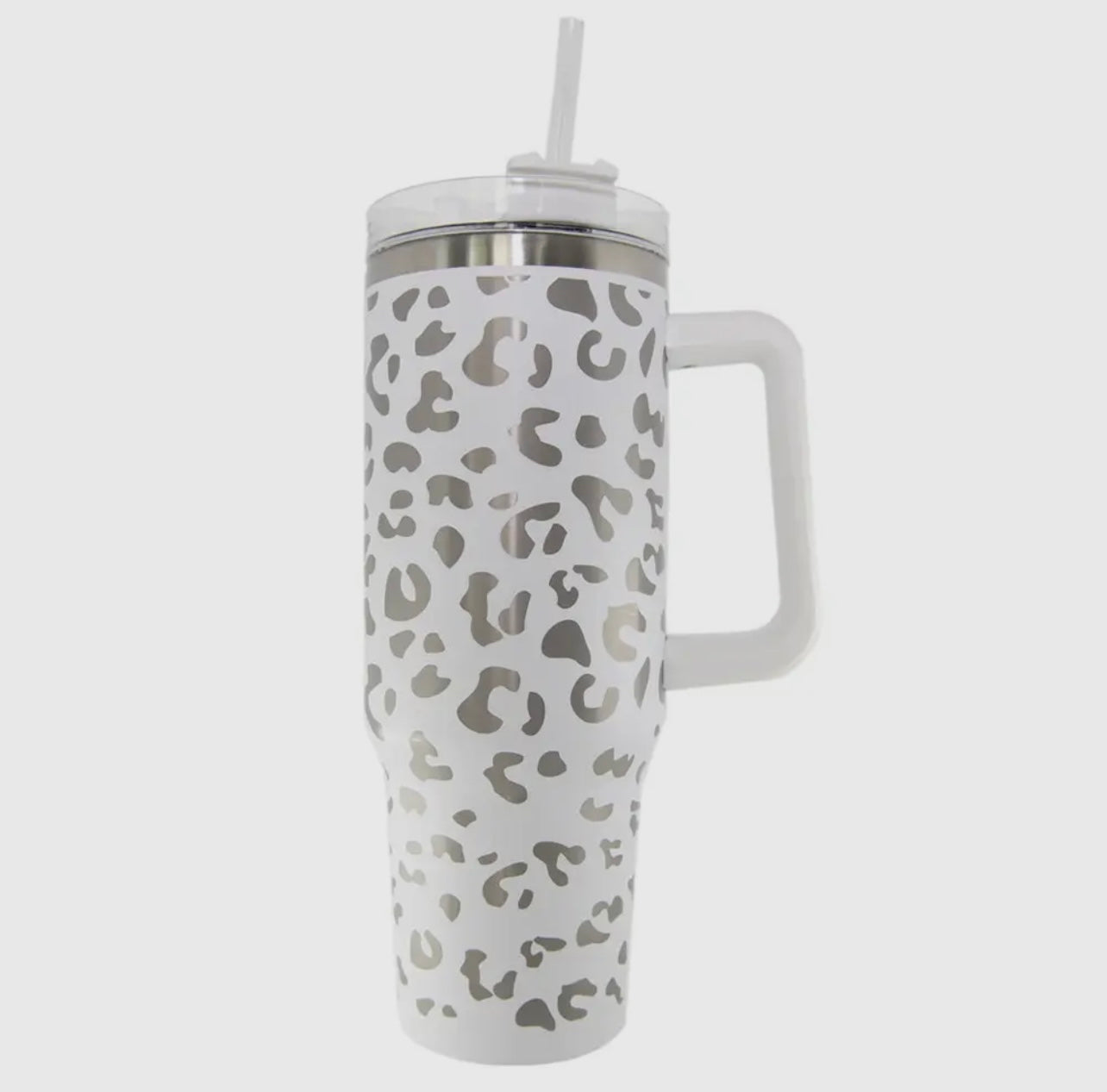 White Leopard Tumbler