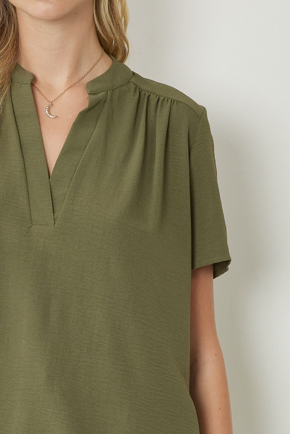 Kori Blouse- Olive