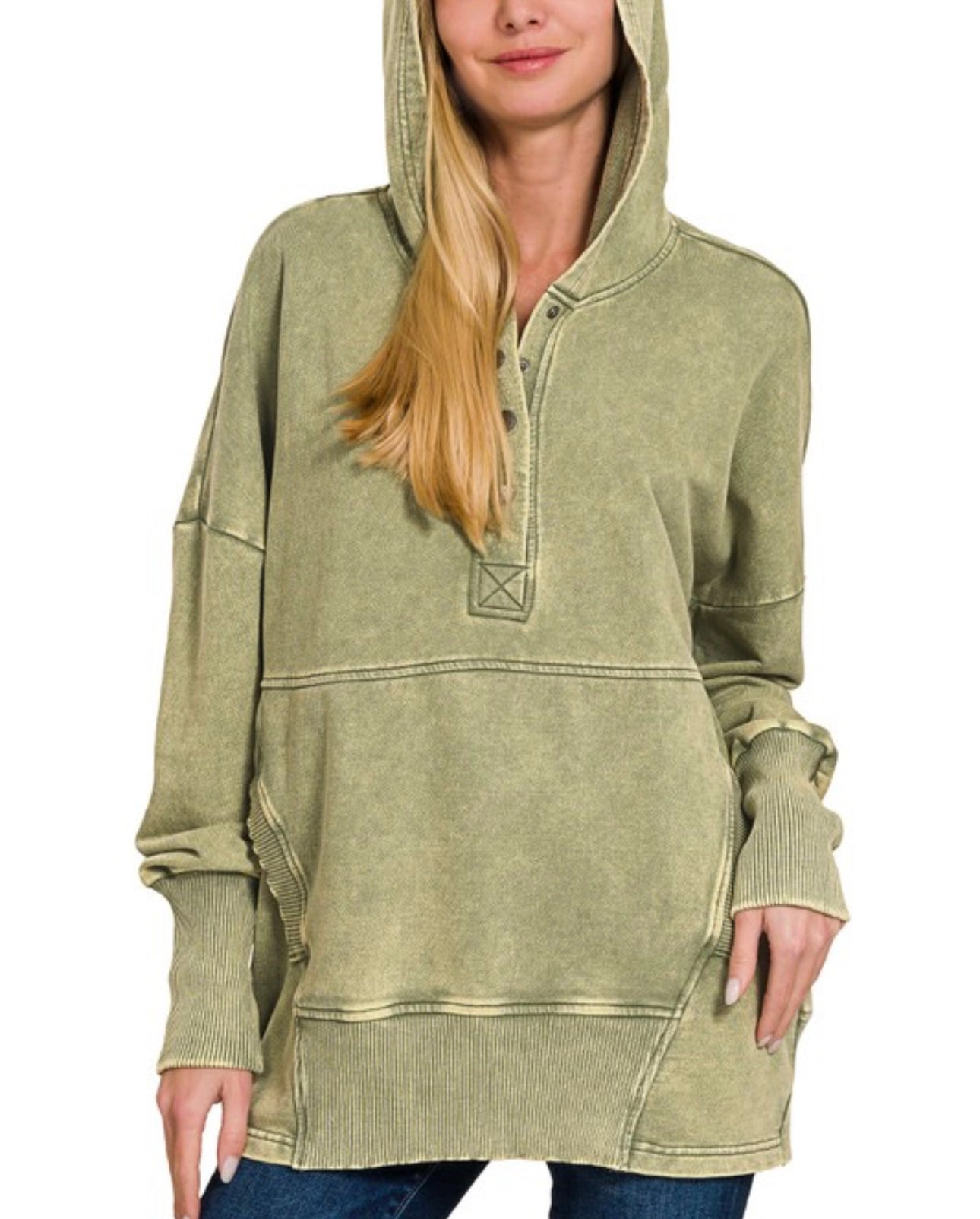 Acid Wash Hoodie