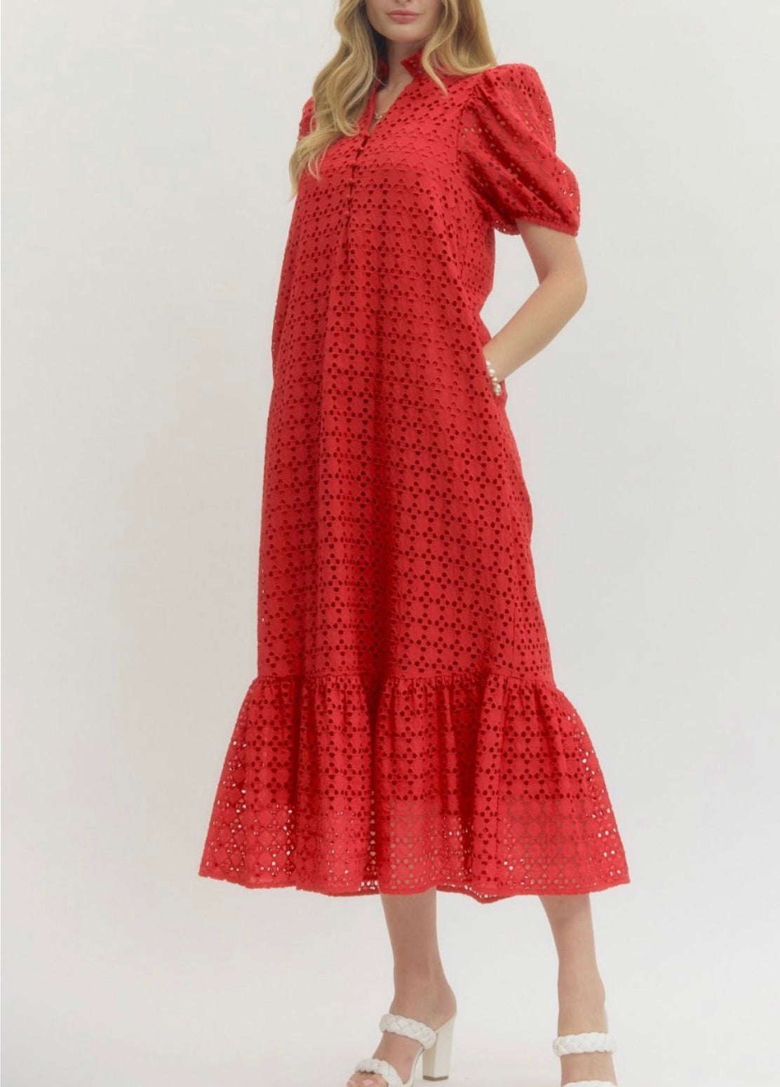 Eyelet Dress