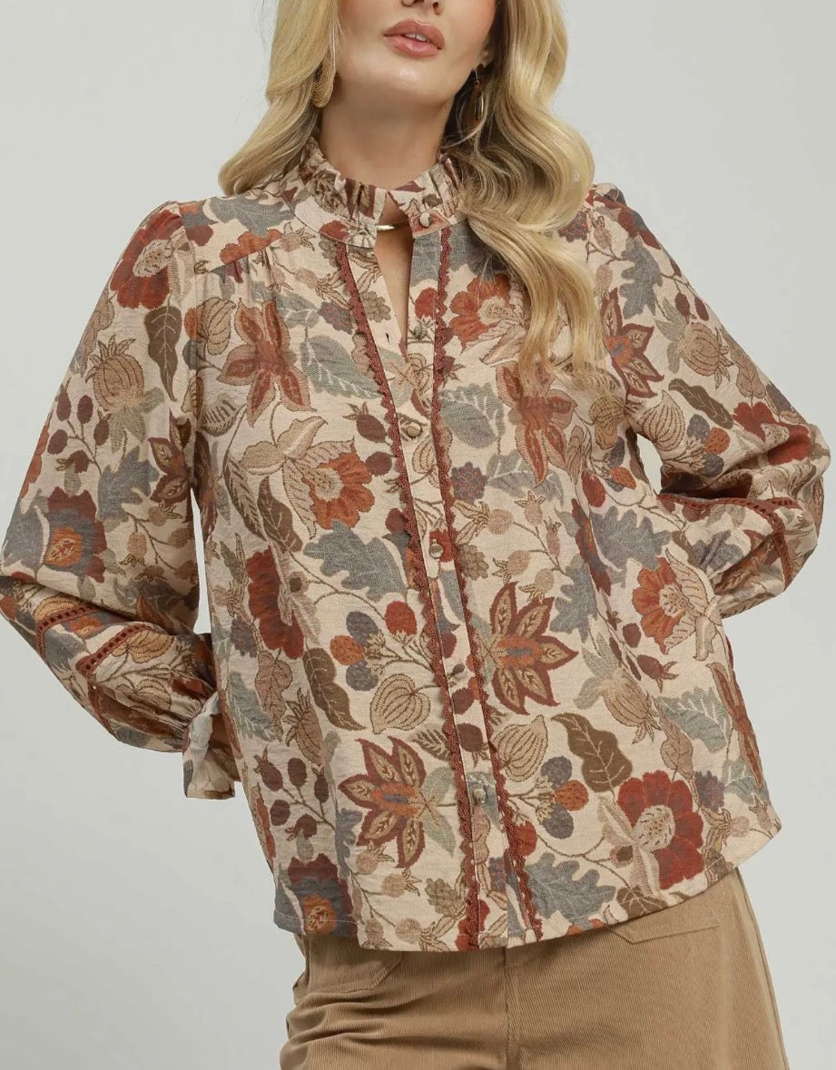 Avery Button Up Blouse