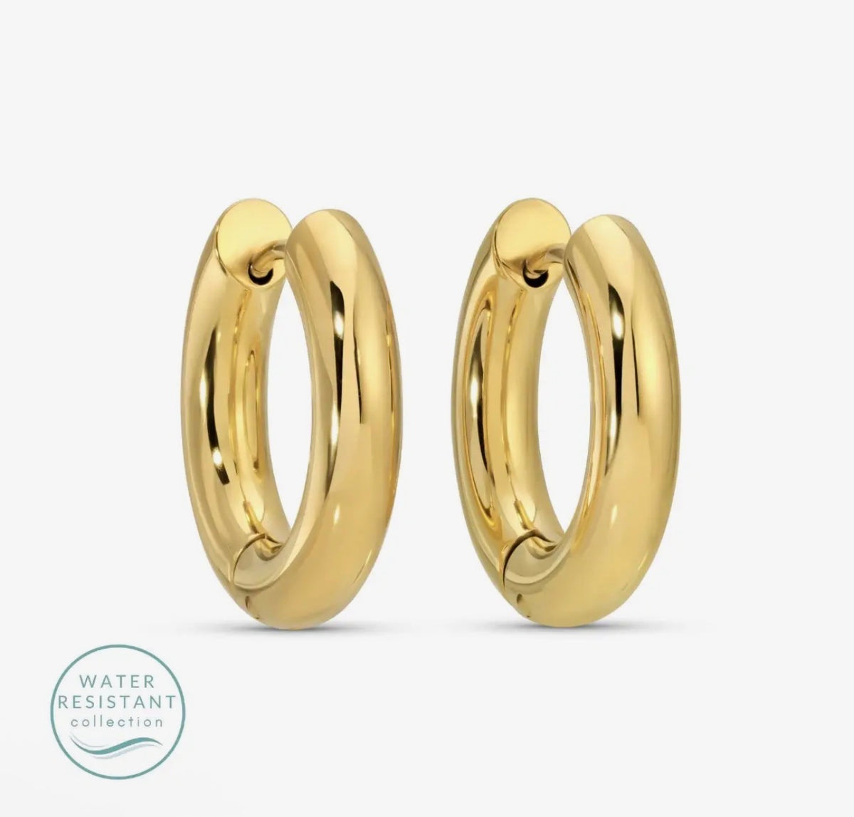 Thick Huggie Hoops