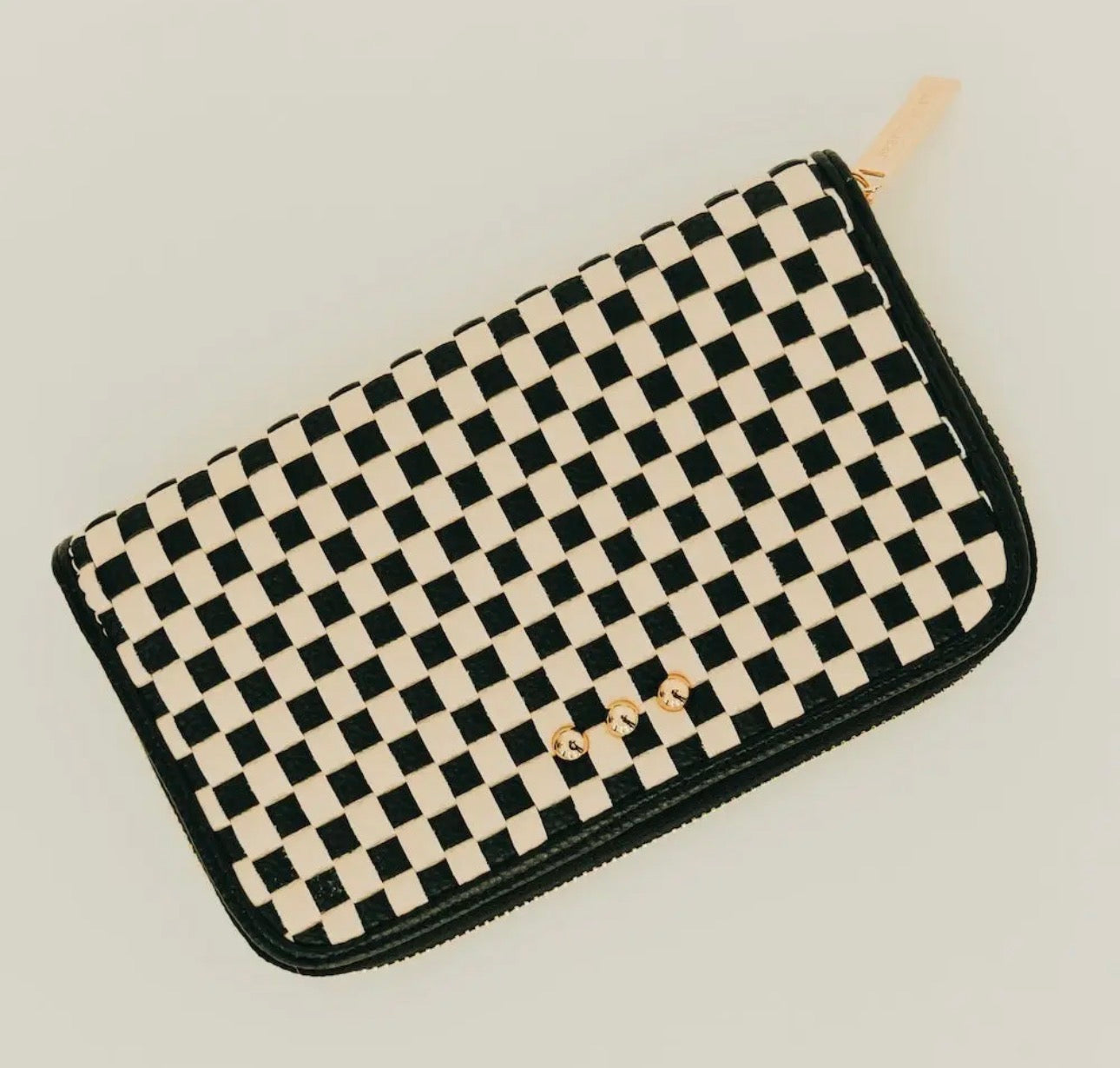 Lenny Zip Woven Wallet