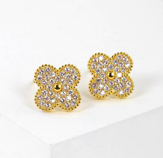 Clover CZ Studs