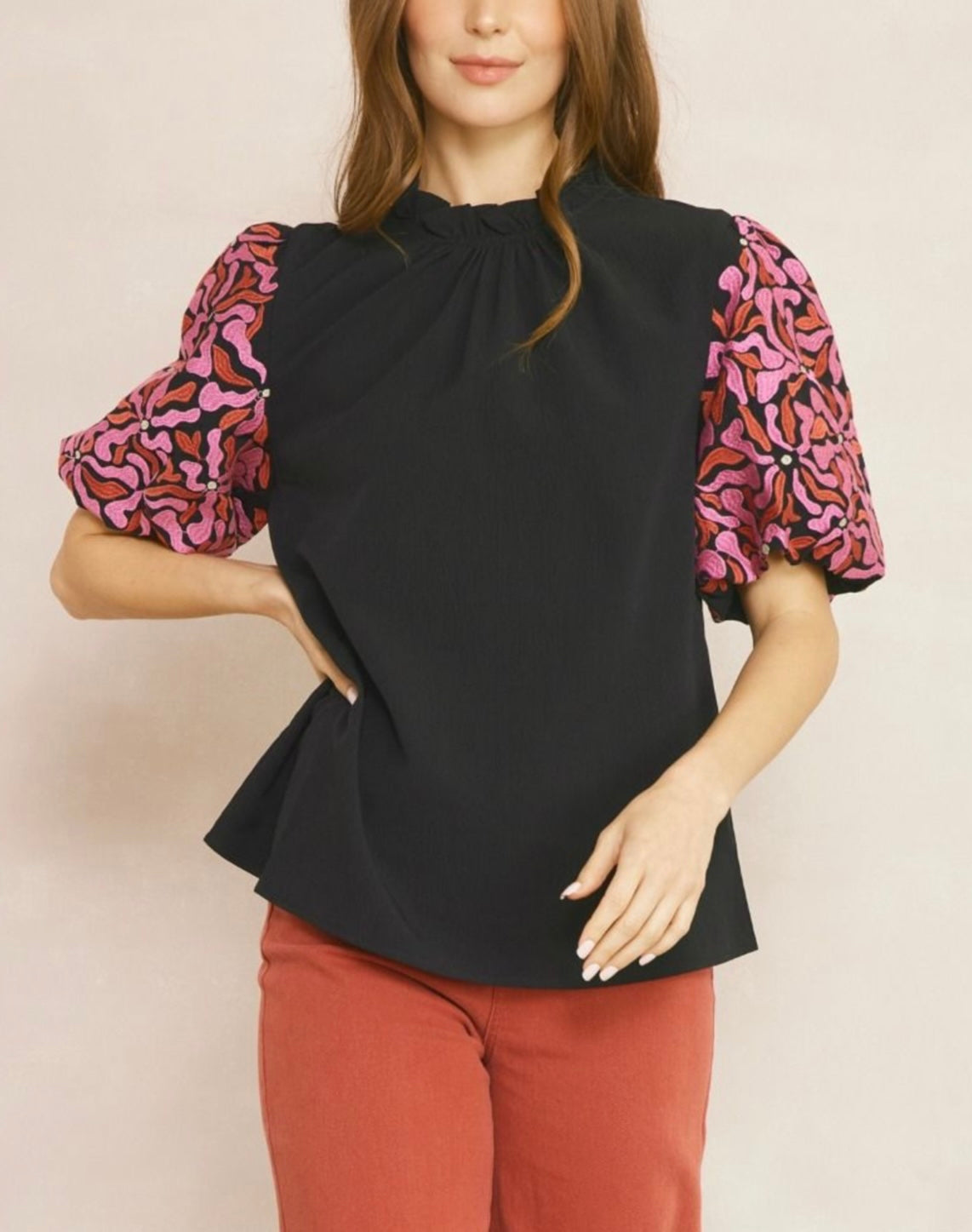 Alexis Blouse- Black