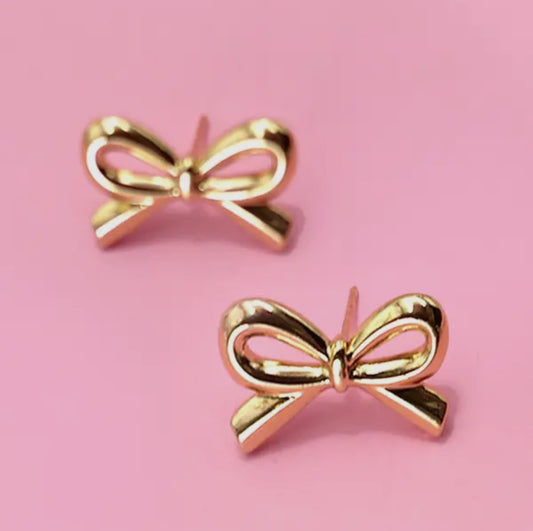 Bow Stud Earrings