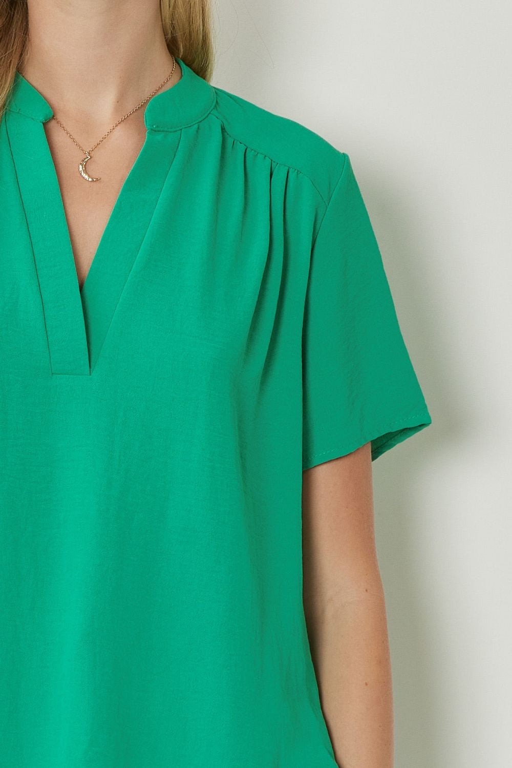 Kori Blouse- KellyGreen