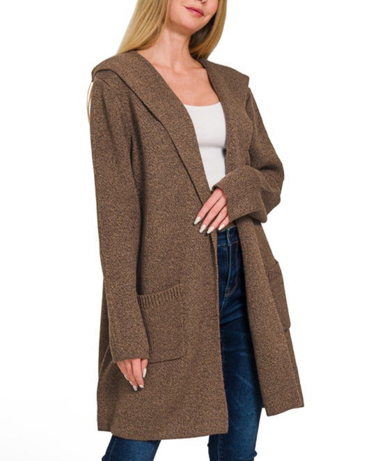 Hooded Cardigan