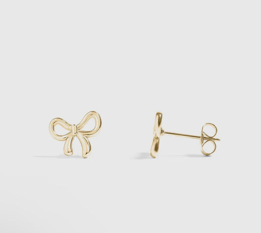 Mini Bow Stud Earrings