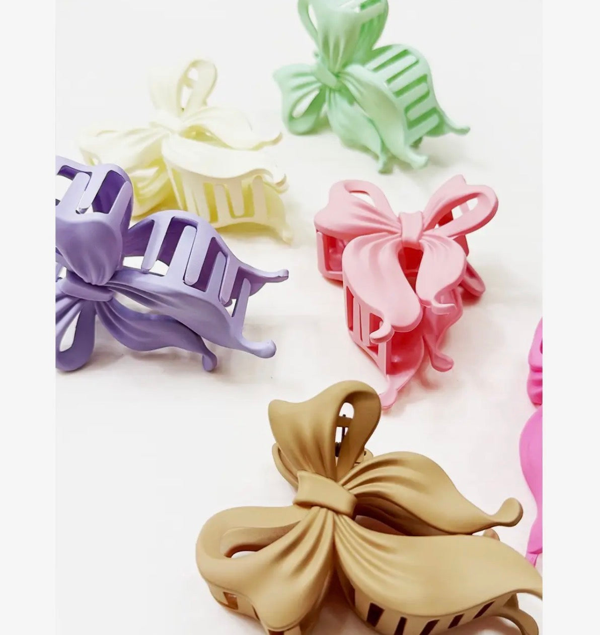 Ribbon Bow Clip