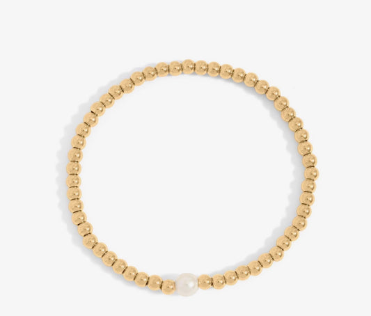 Single Pearl Bracelet
