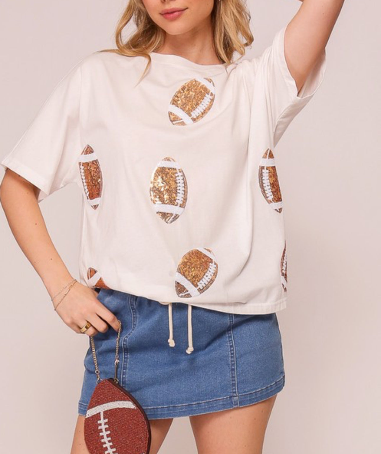 Fancy Football Tee