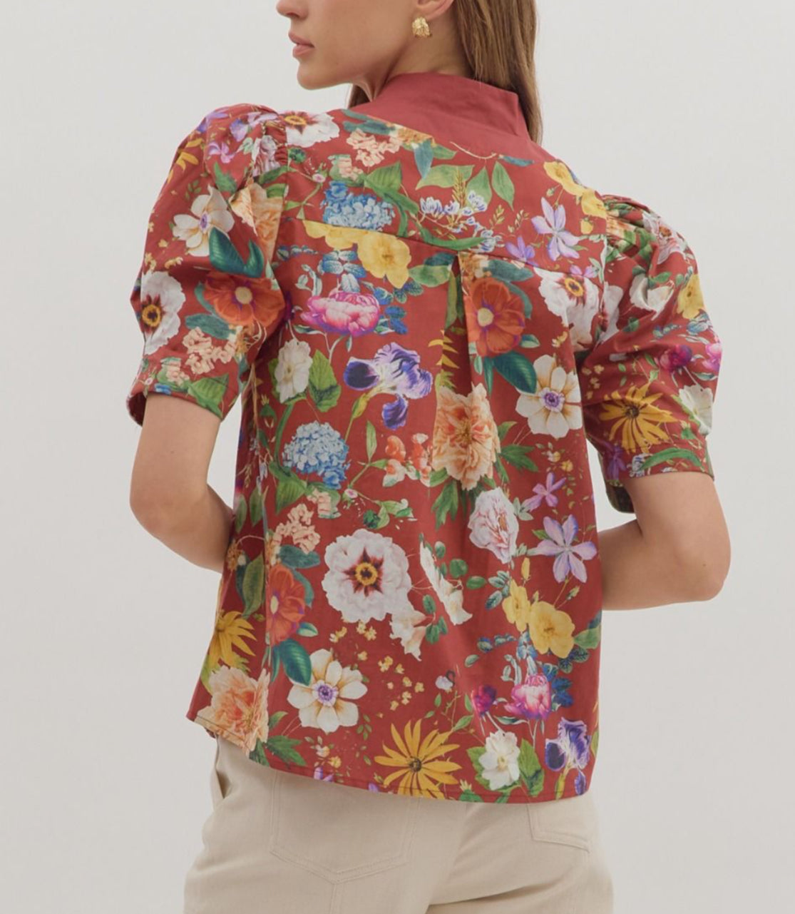 Flower Garden Blouse