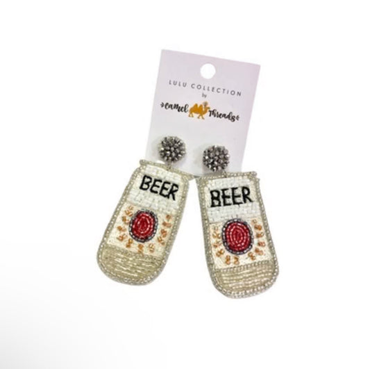 Beer Earrings