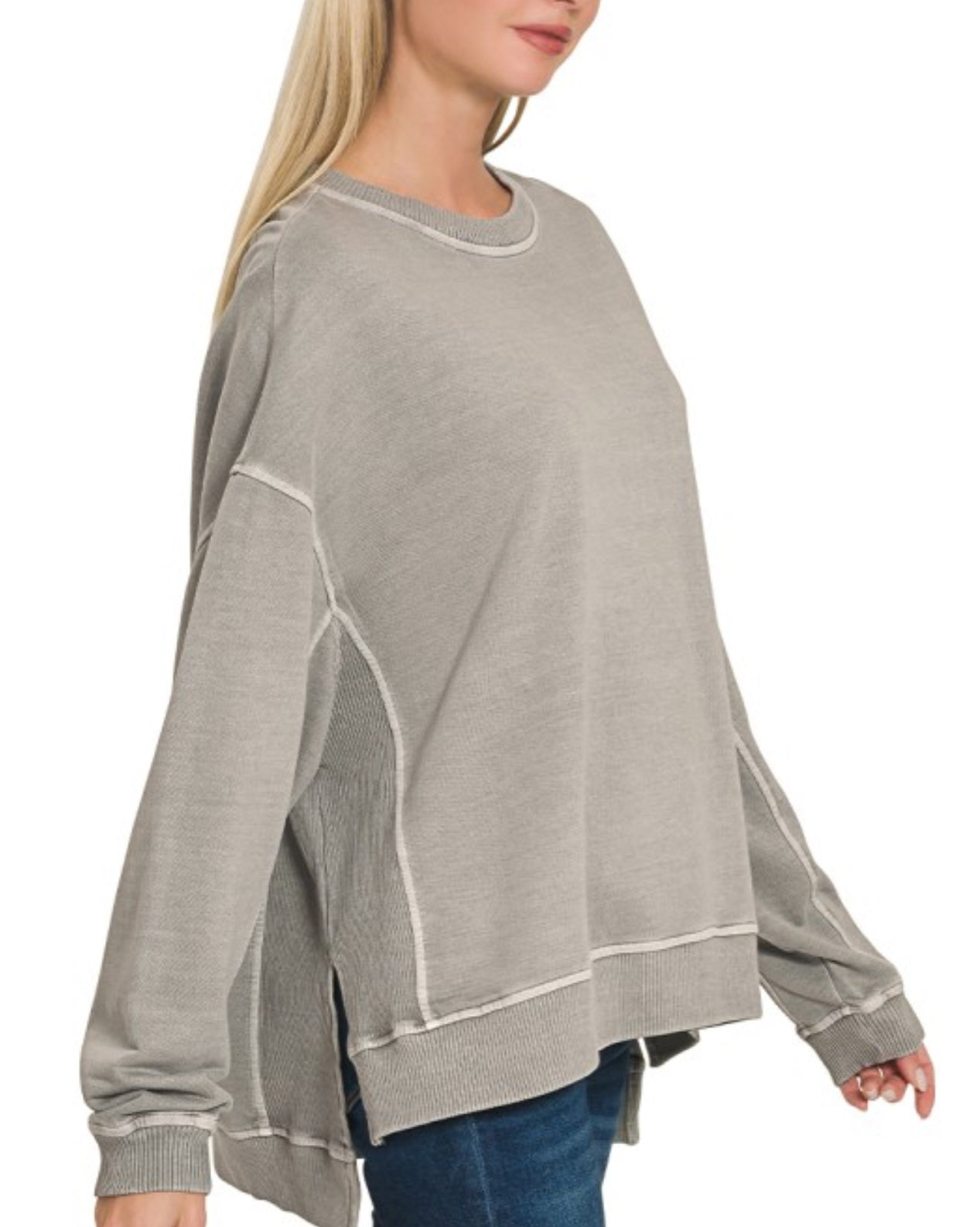 Textured Pullover