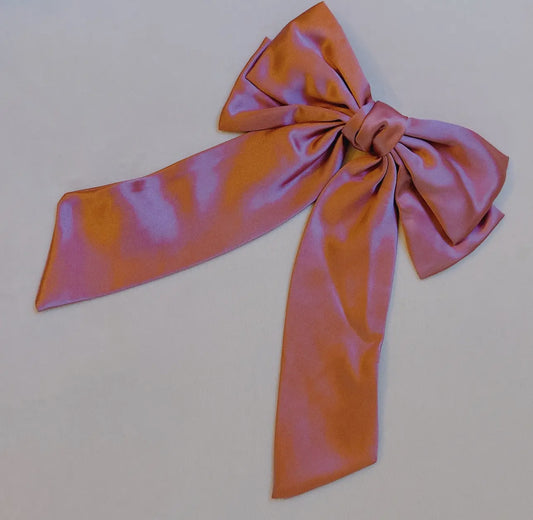 Solid Satin Bow