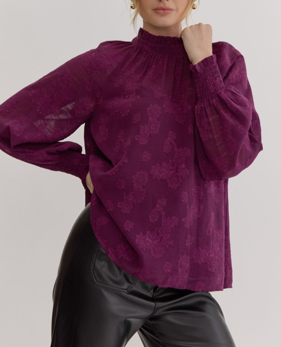 Violet Blouse