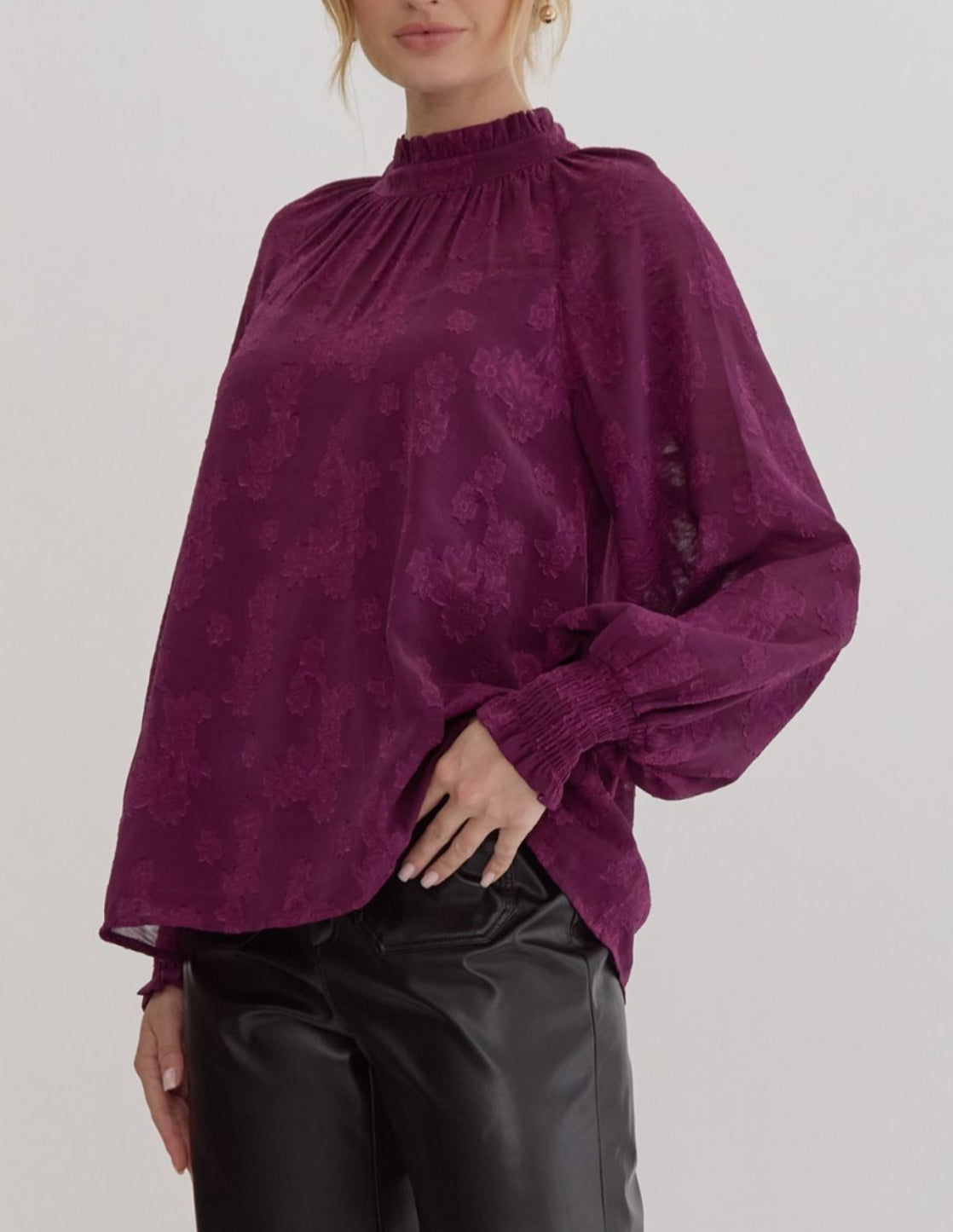 Violet Blouse