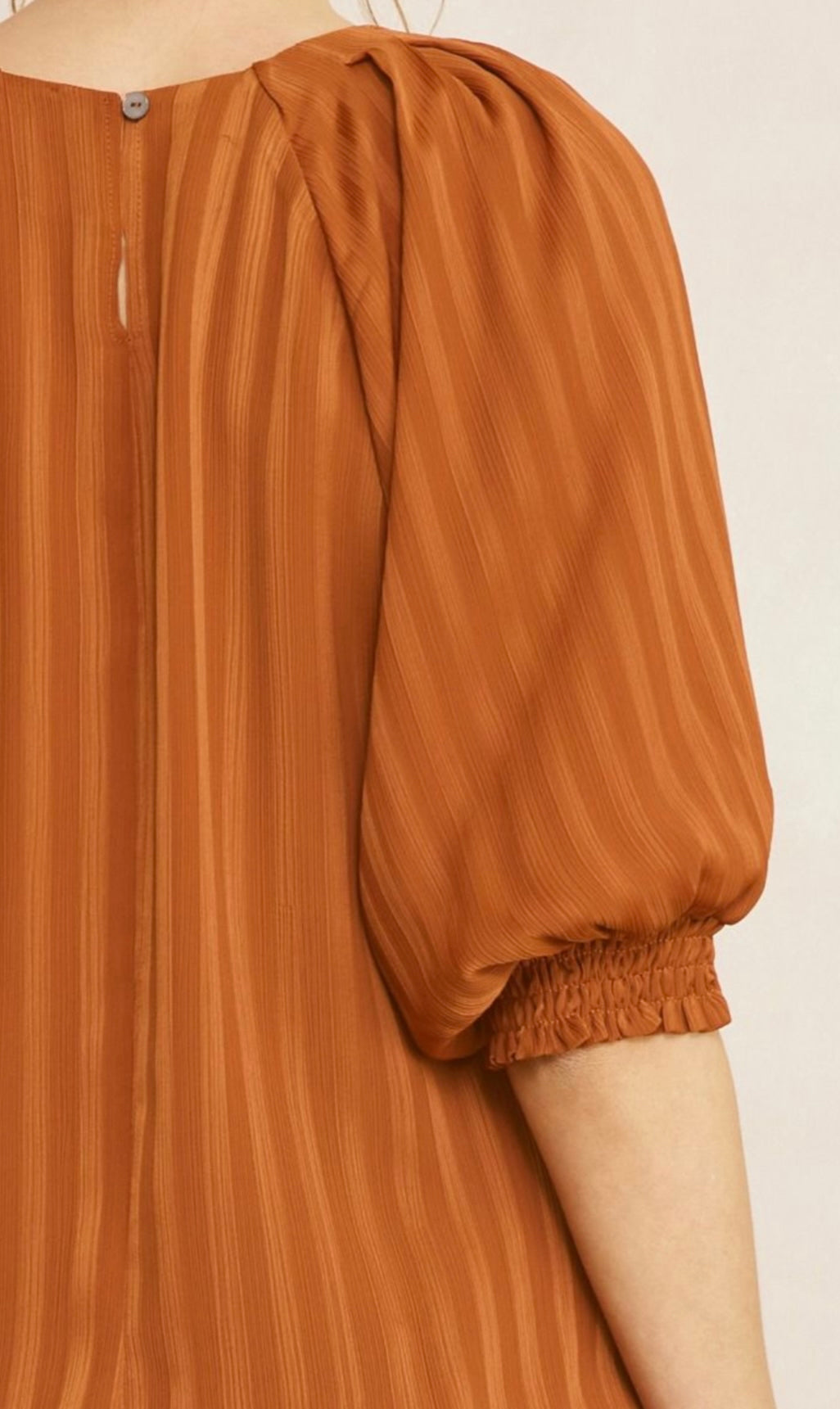 Luna Blouse- Rust