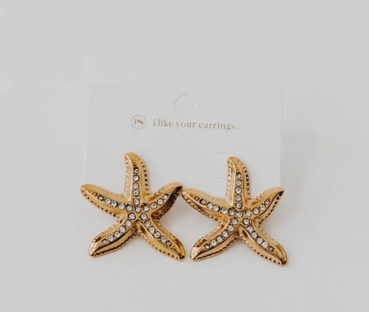 Starfish Earrings