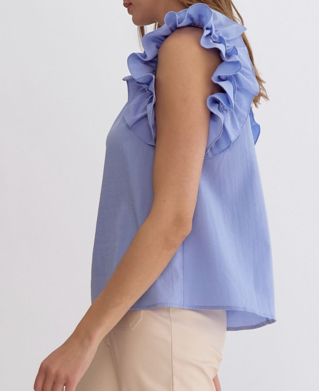 Trinity Blouse- Blue