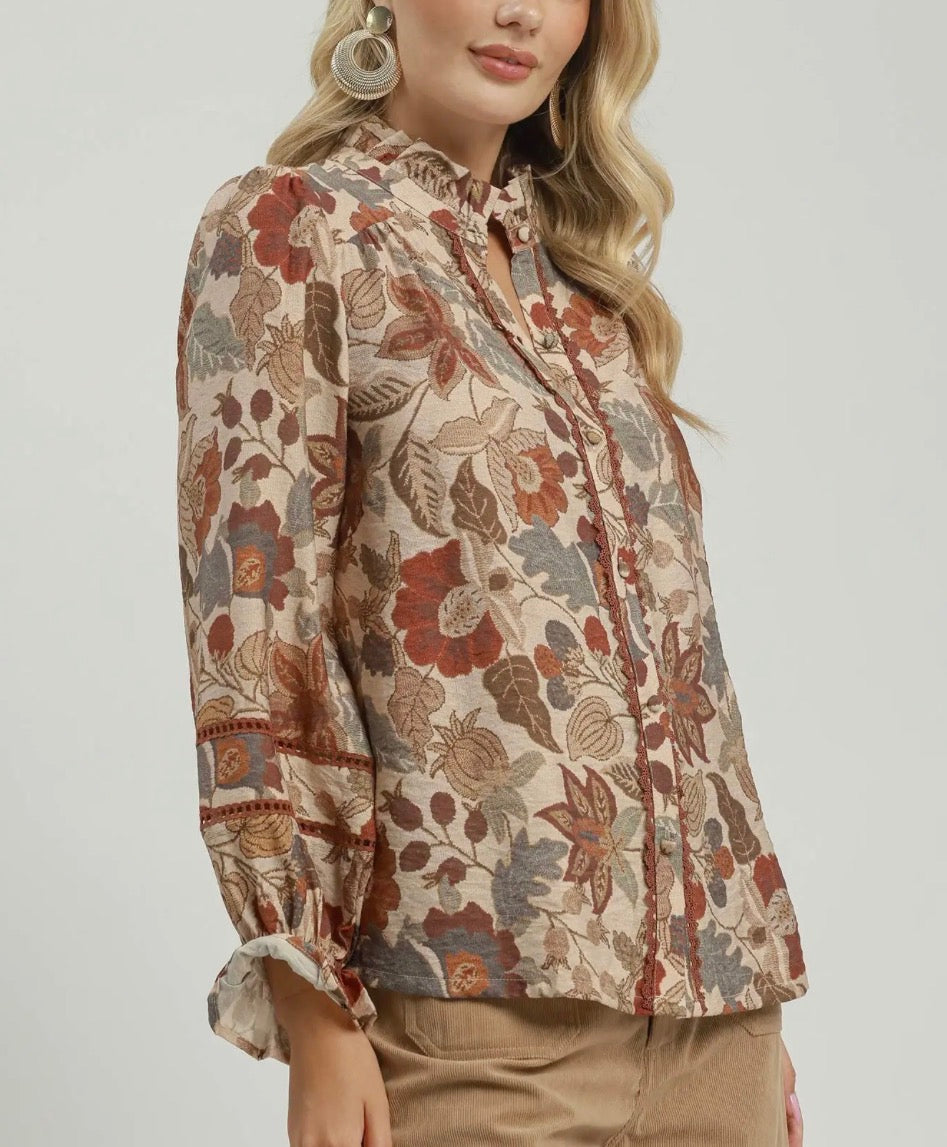 Avery Button Up Blouse