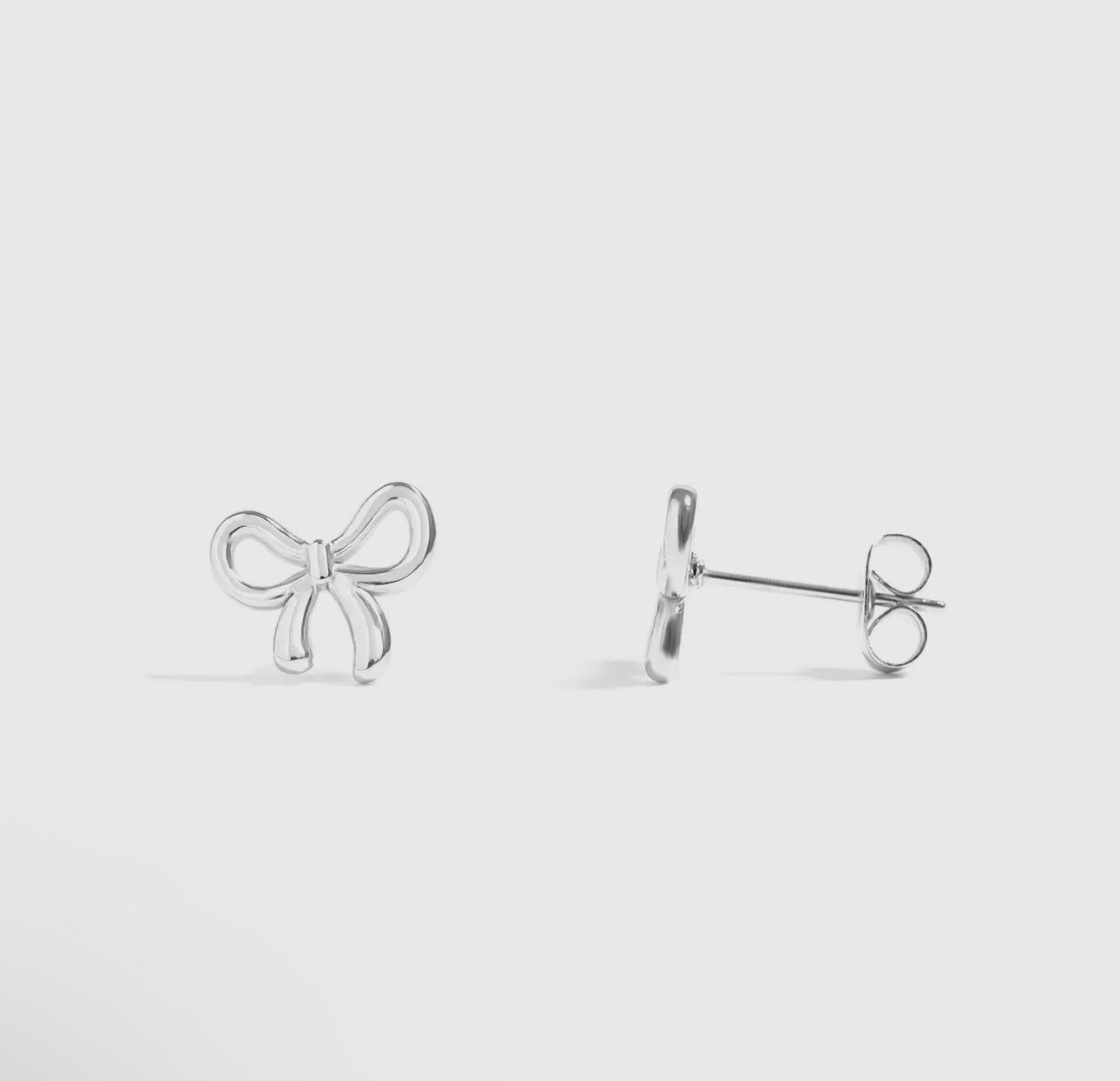 Mini Bow Stud Earrings