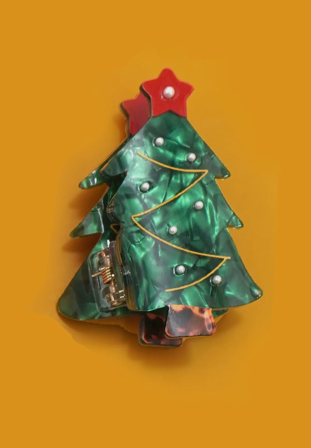 Christmas Hair Claw Clip