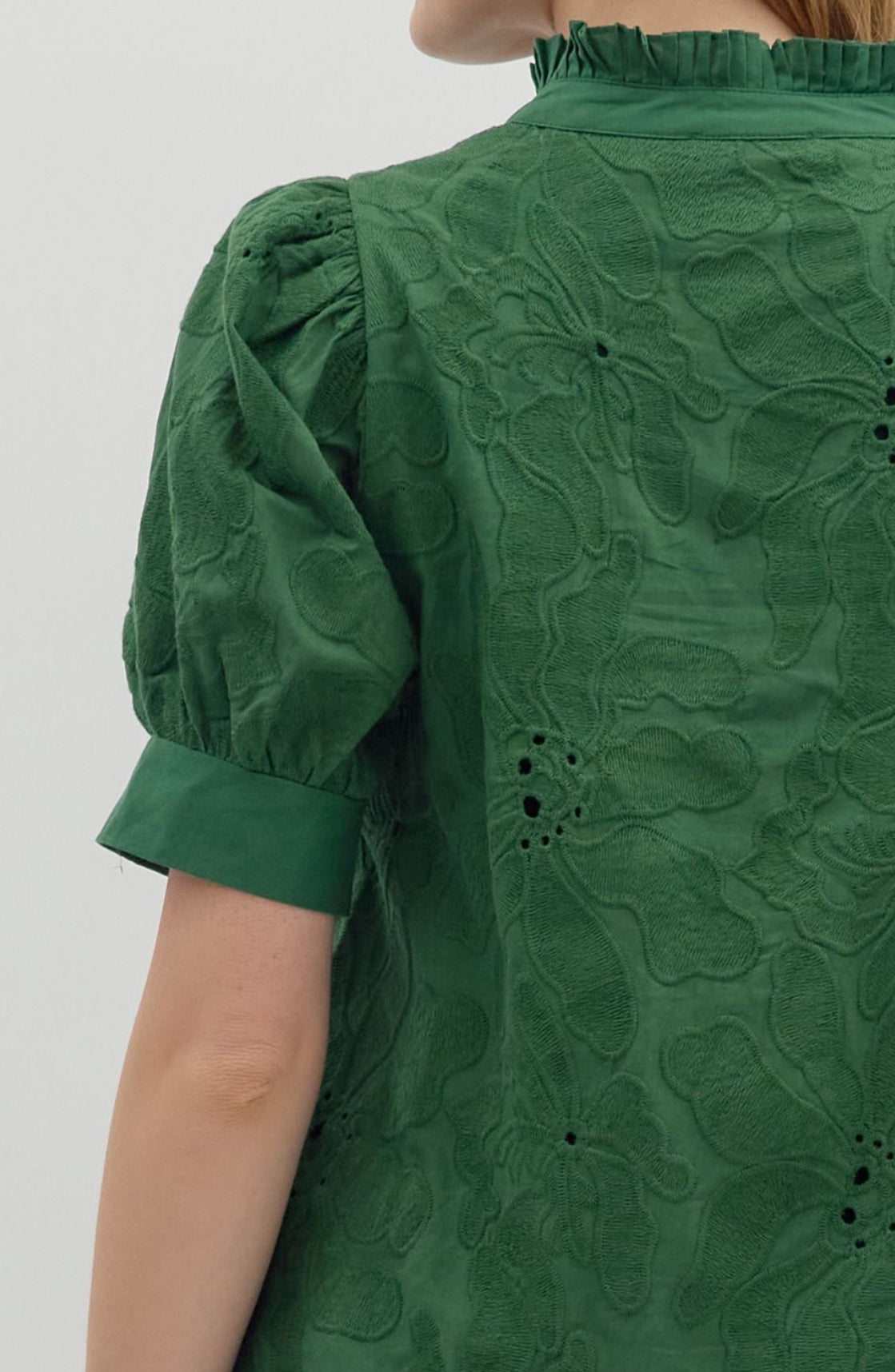 Poinsettia Blouse