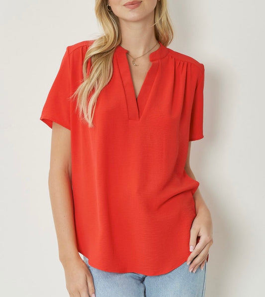 Kori Blouse- Red