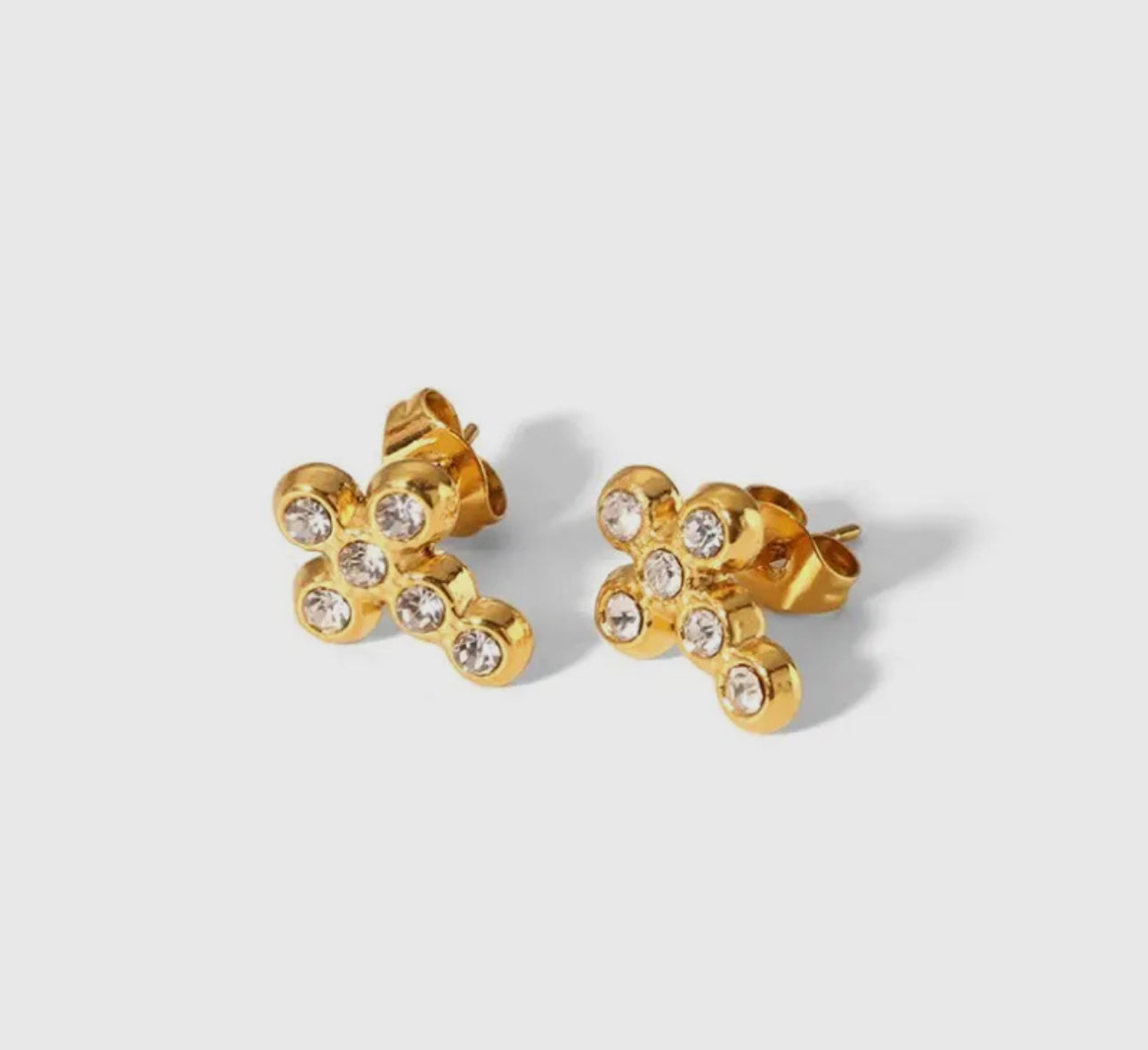 Cross Stud Earring