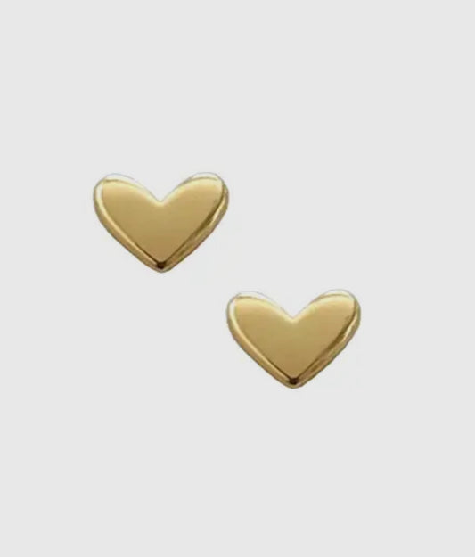 Eddy Heart Stud Earring