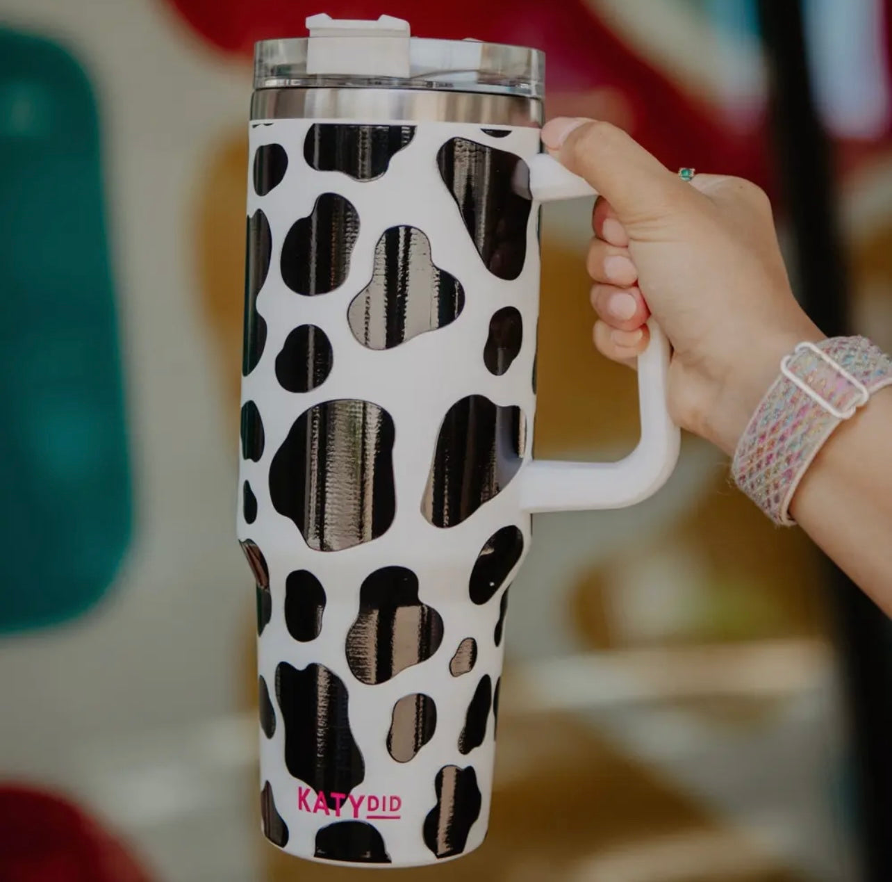 Cow Print Tumbler