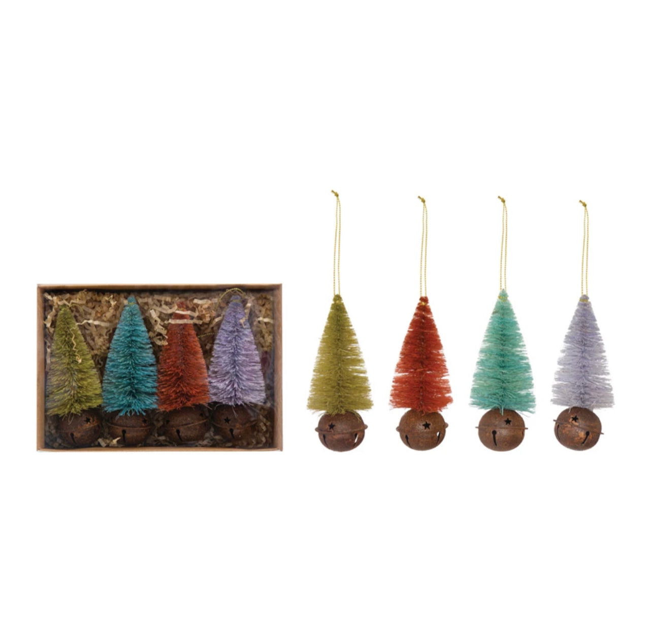 Bottle Brush Tree Ornament