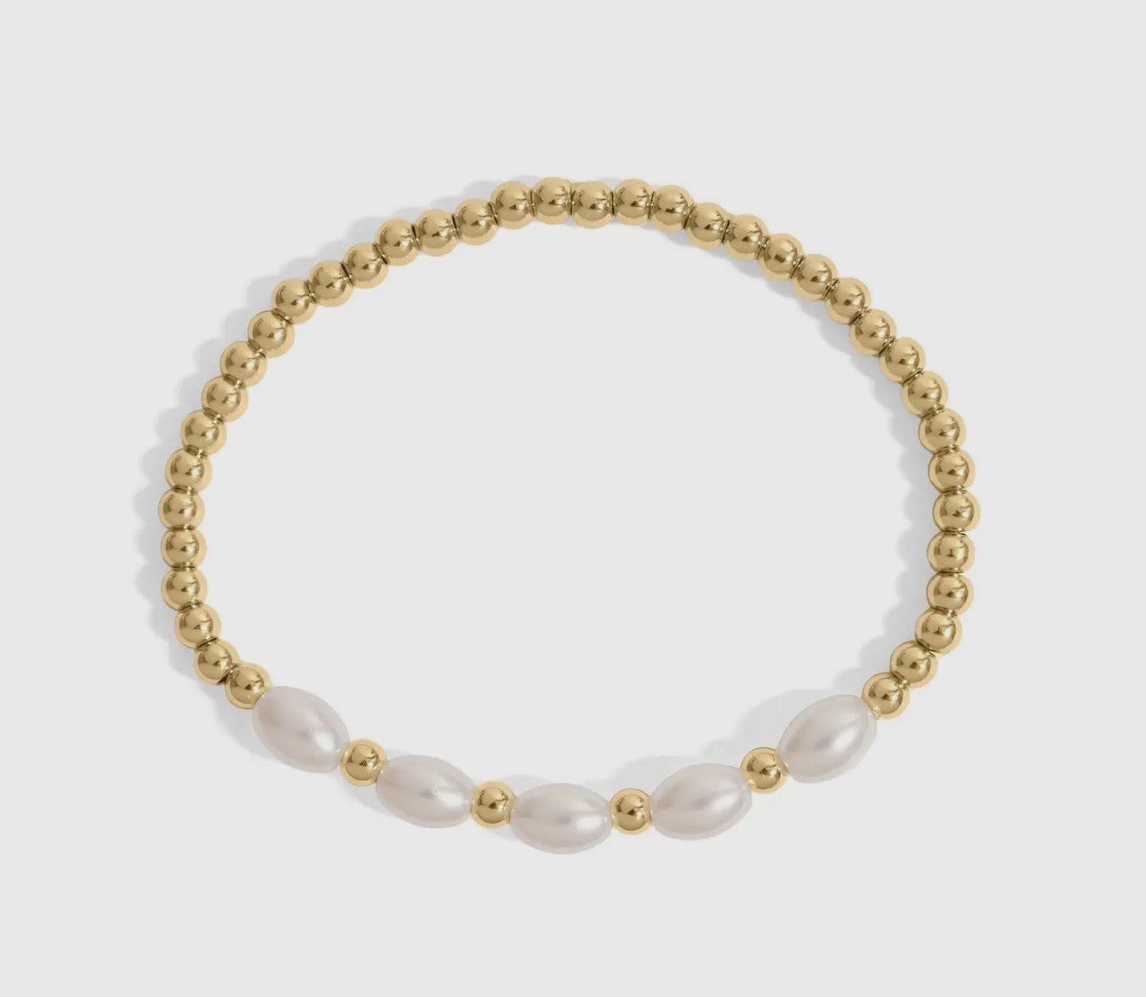 Kiska Glass Pearl Bracelet