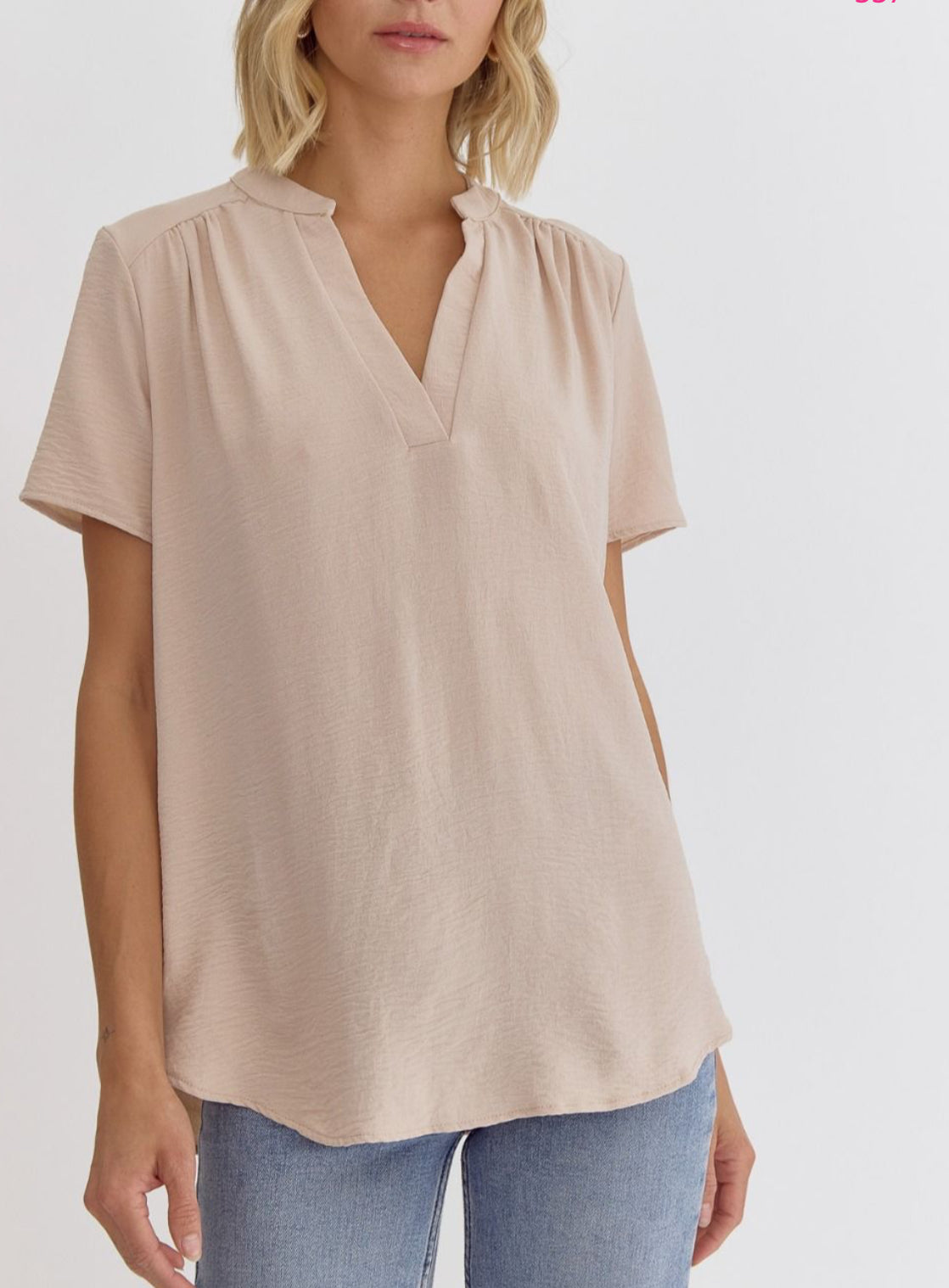 Kori Blouse- Oatmeal