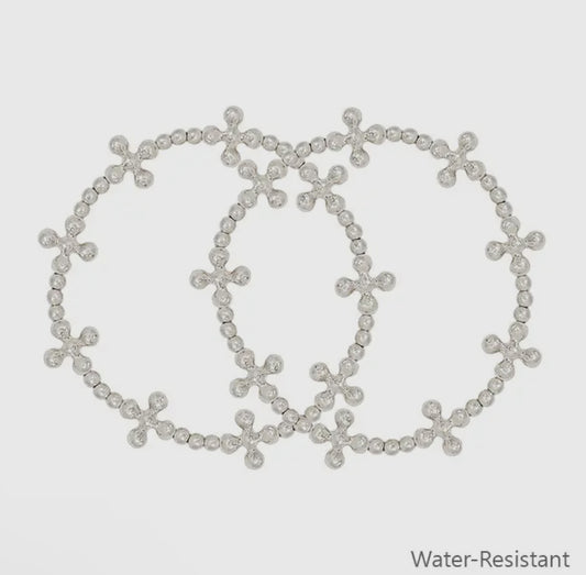 Beaded Cross Bracelet