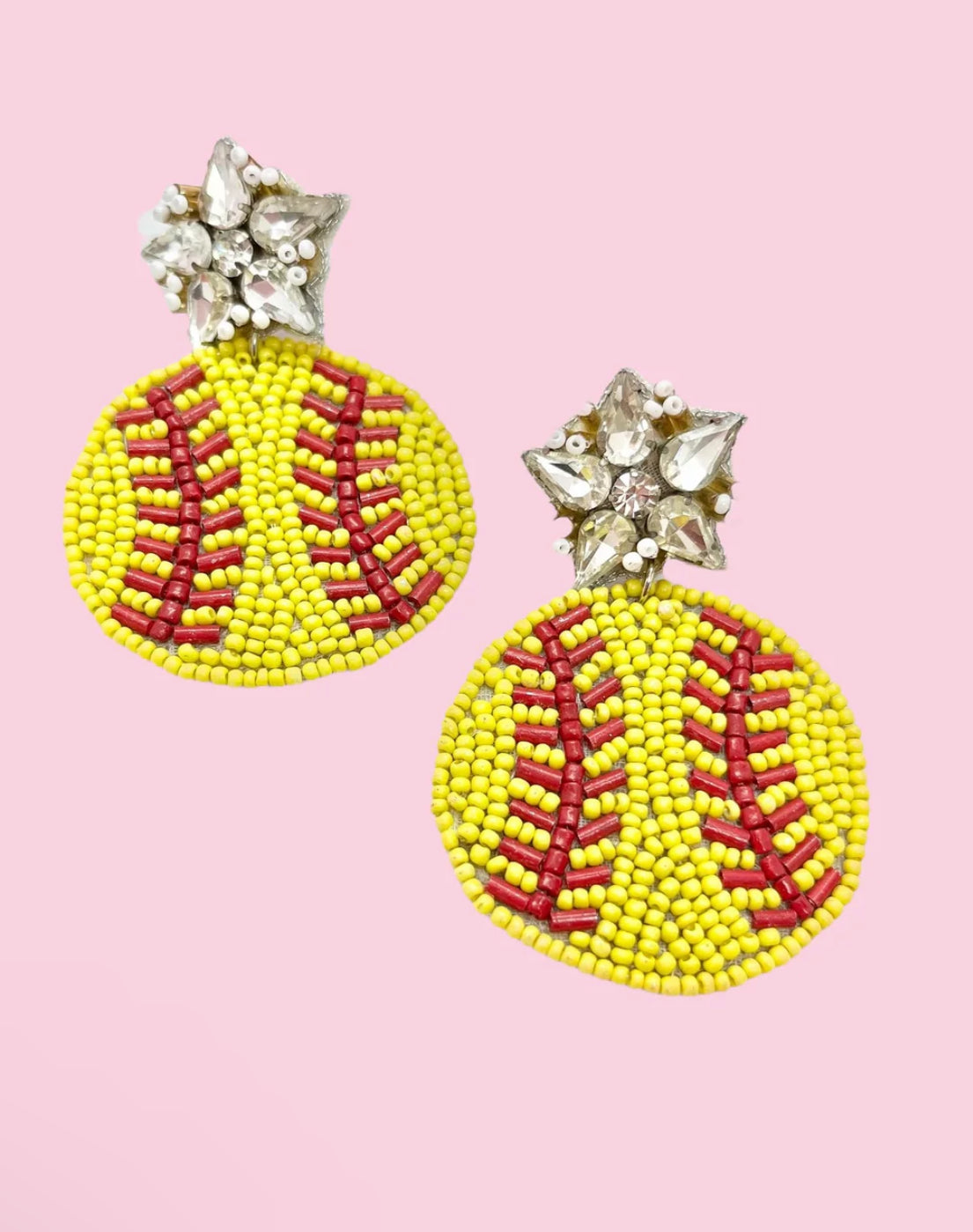 Softball Earrings