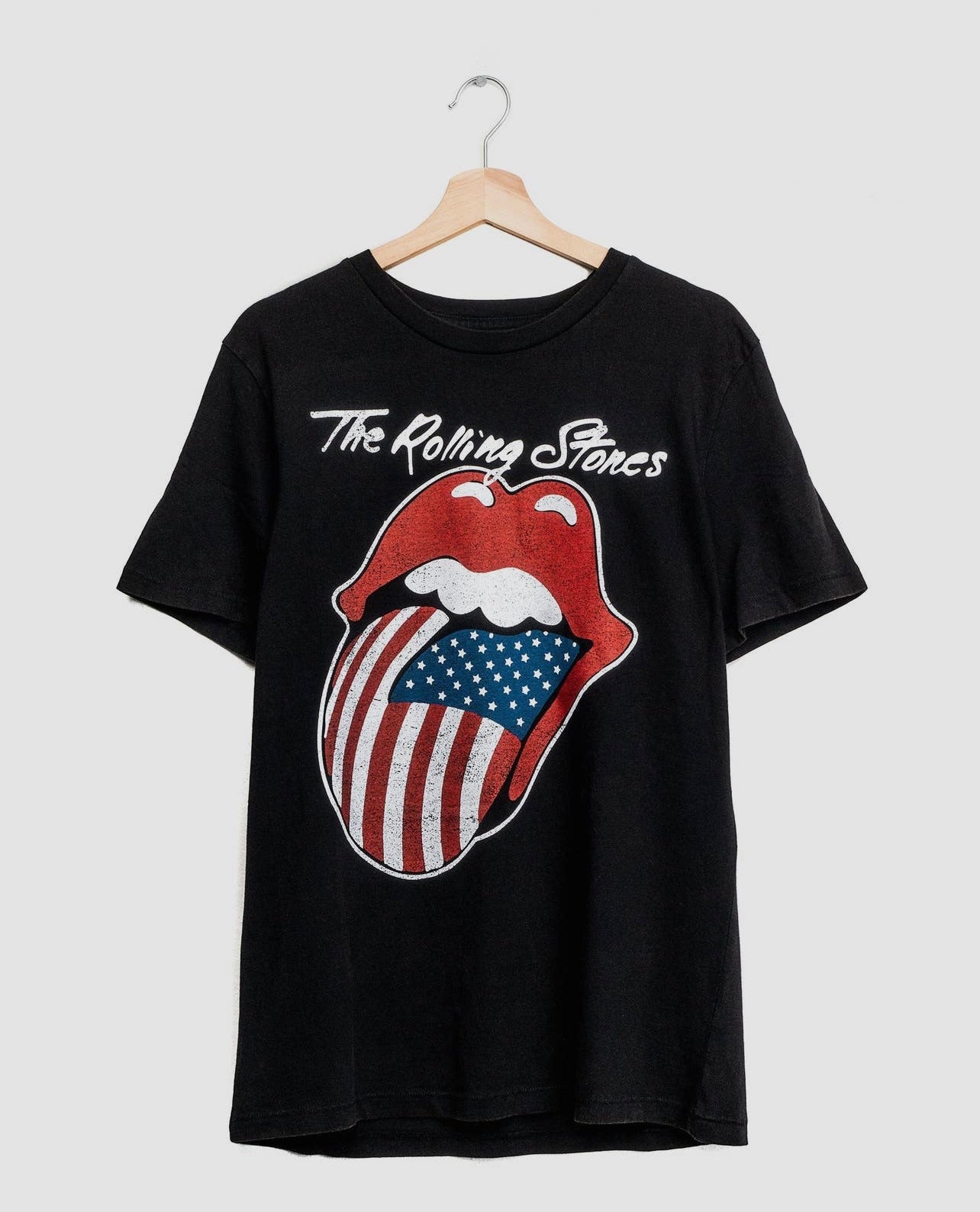 Rolling Stones USA Flag Tee