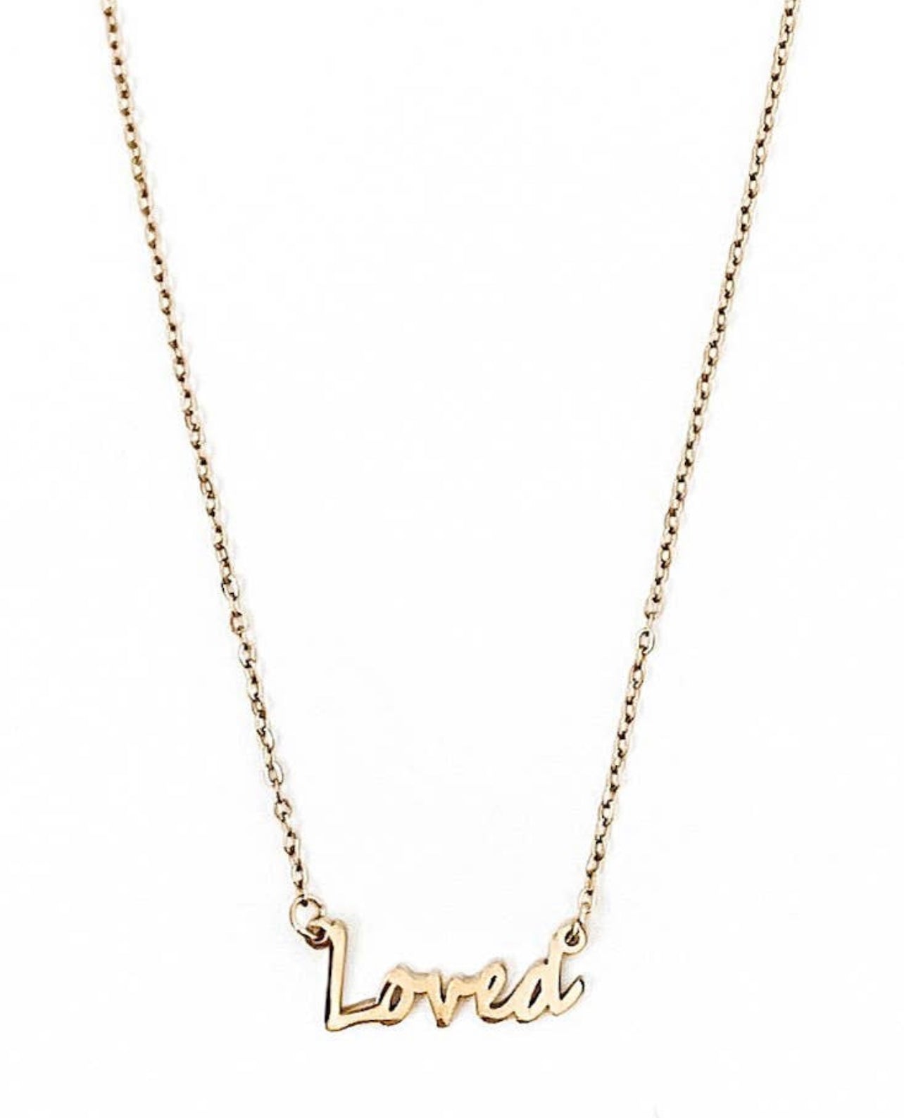 ‘Loved’ Necklace