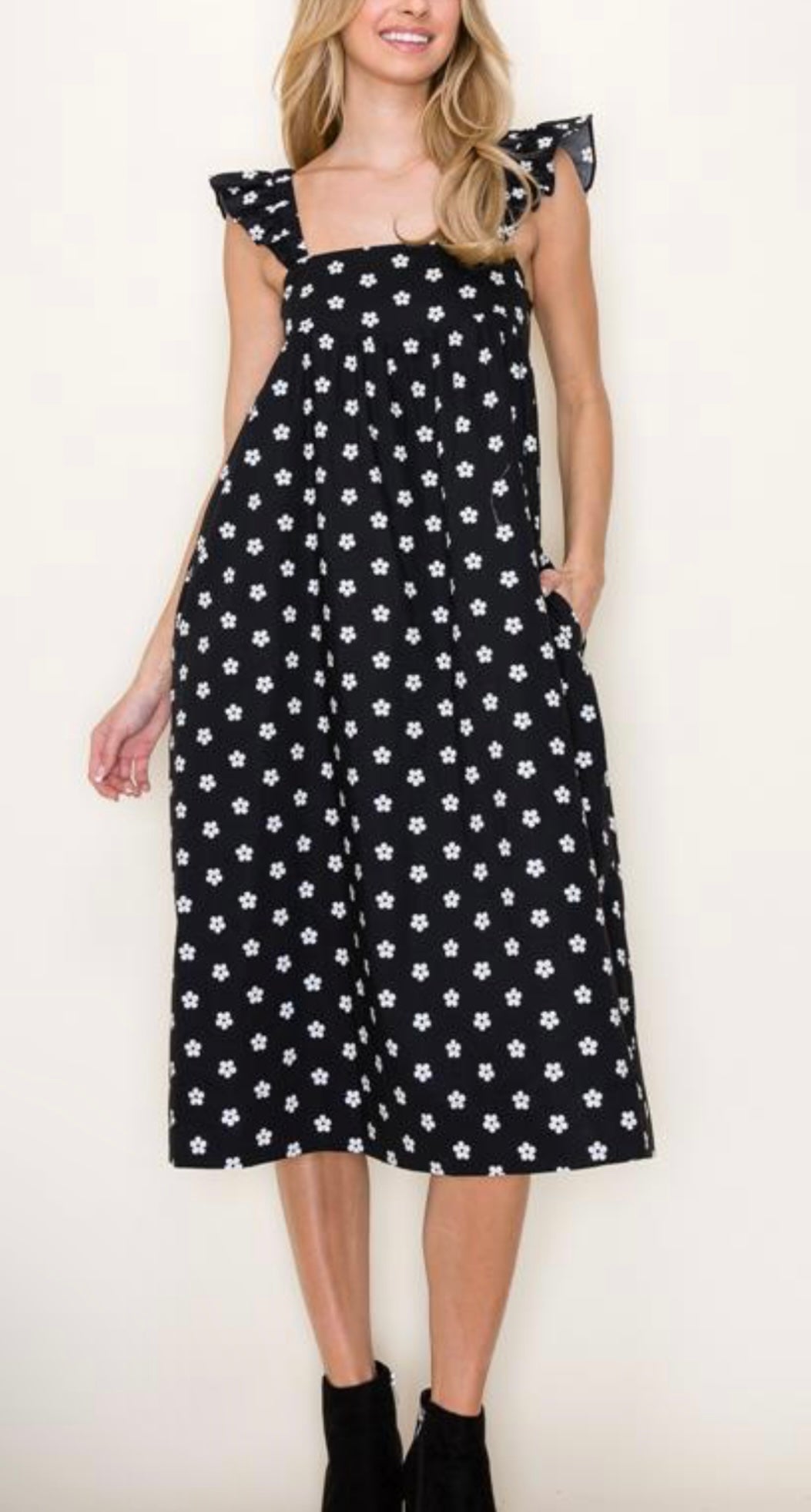 Daisy Dress -Black