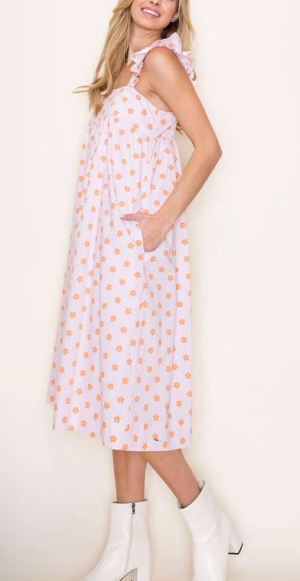 Daisy Dress -Pink