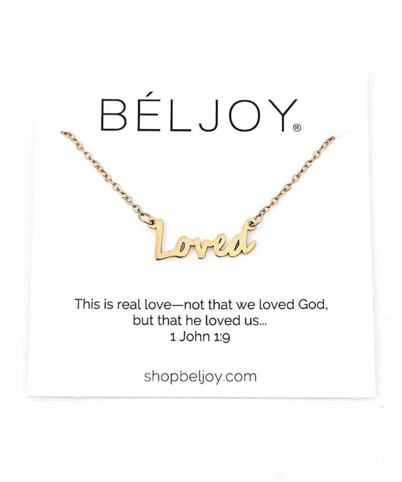 ‘Loved’ Necklace